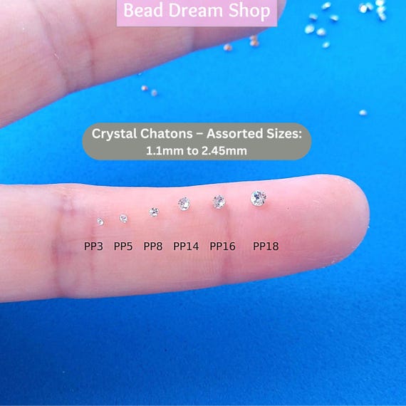Swarovski 1088 Crystal Chaton Pointed Back Rhinestones - 3mm Clear, 72 Pcs, Austria
