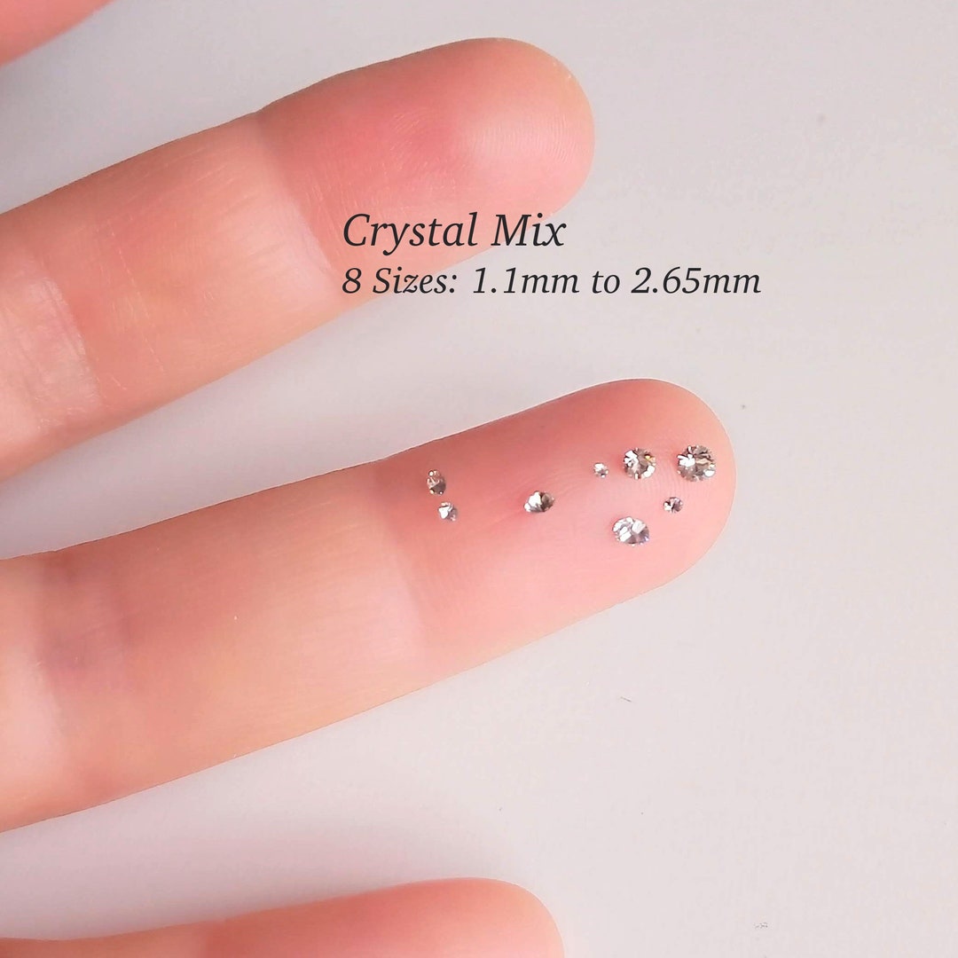 Assorted Crystals for Jewelry Repair, Swarovski Crystal, Tiny Crystals