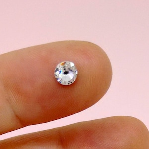 Crystal Clear Rhinestones: SS20 Flat Backs for Sewing (4.6mm)