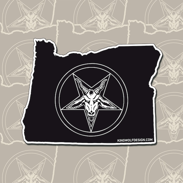 Penta-Oregon Sticker - Sticker