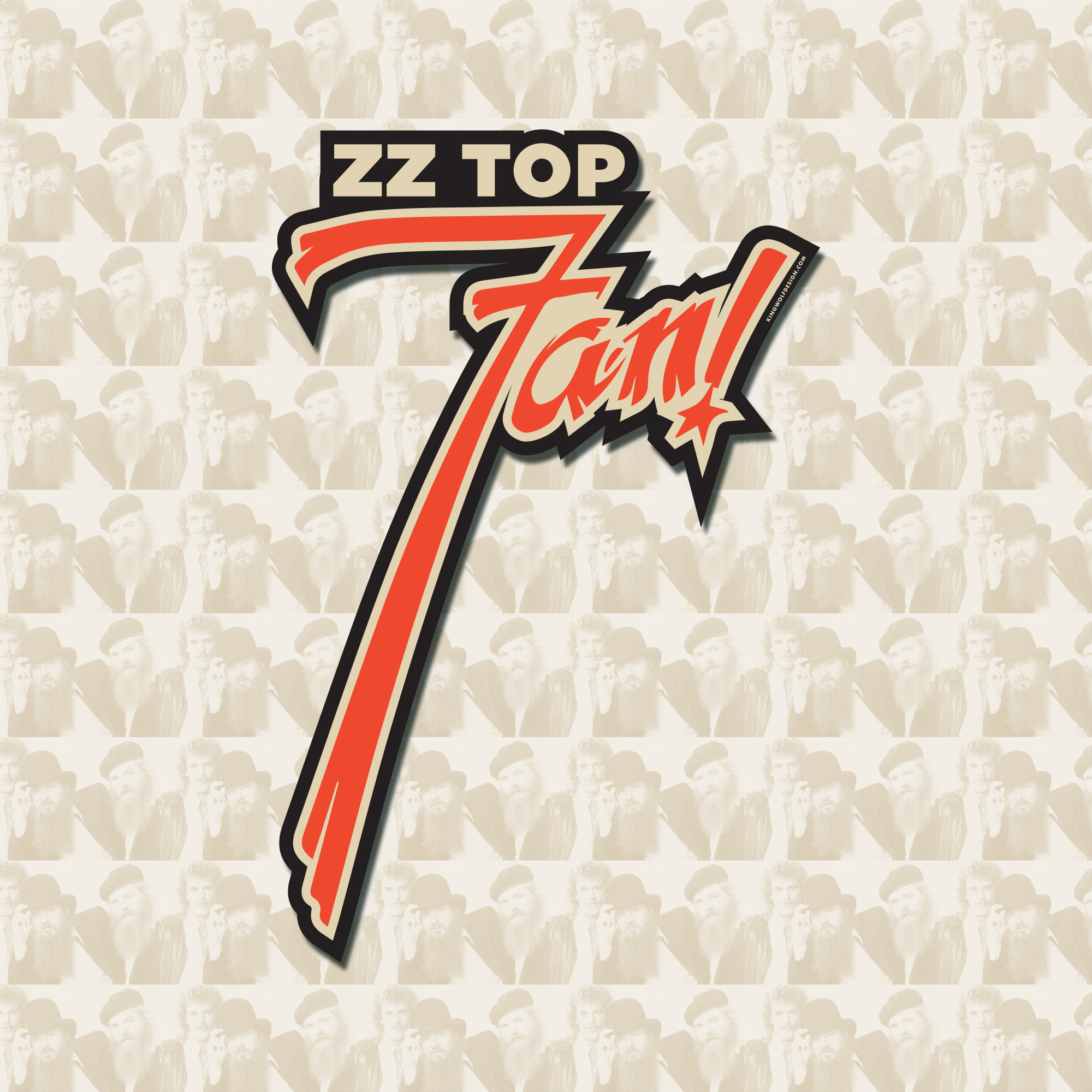 ZZ Top Fan Sticker Etsy