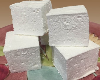 Vanilla Dream Gourmet Marshmallows  ~ 1 Dozen Gourmet Handcrafted Marshmallows