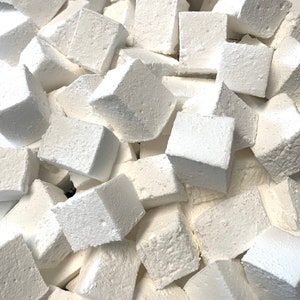 100 Handcrafted Gourmet Marshmallows - Decadent - Soft - Flofys Gourmet Marshmallows! Larger Quantities Marshmallows