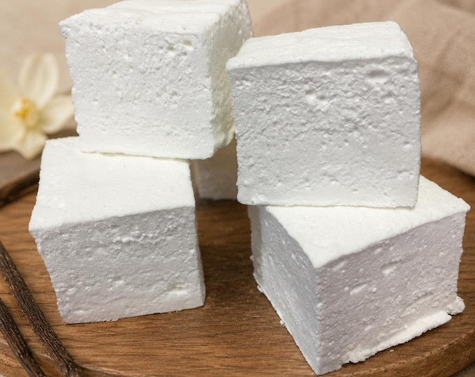 Vanilla Dream Gourmet Marshmallows  ~ 1 Dozen Gourmet Handcrafted Marshmallows