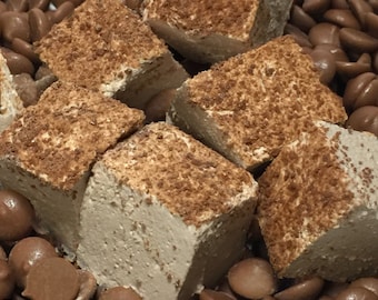 Chocolate Gourmet Marshmallows  ~ 1 Dozen Gourmet Handcrafted Marshmallows