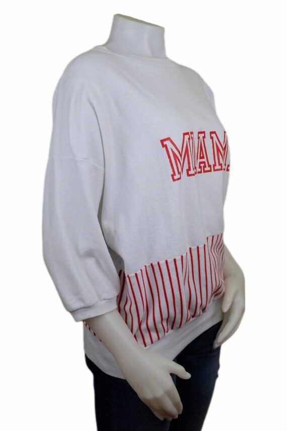 Vintage Miami Collegiate Sweatshirt - image 8