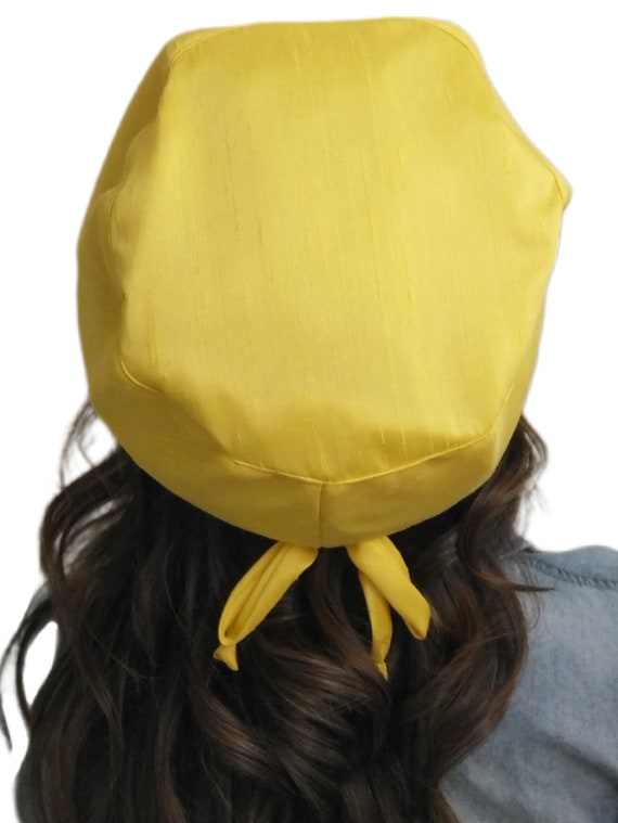 Vintage 50s The May Company Yellow Bubble Hat 195… - image 3