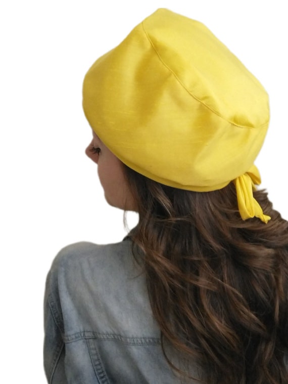 Vintage 50s The May Company Yellow Bubble Hat 195… - image 2