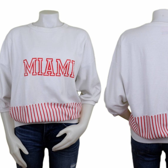 Vintage Miami Collegiate Sweatshirt - image 1