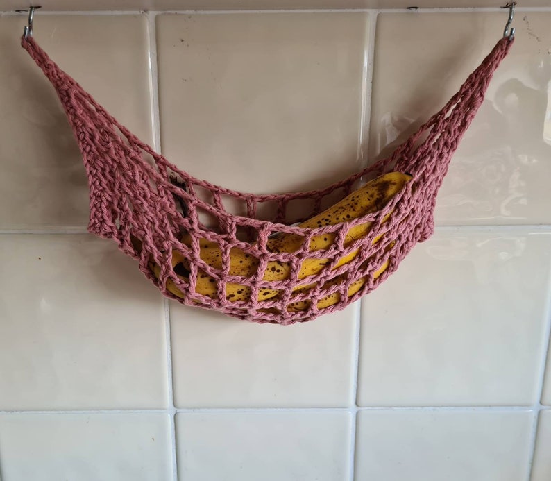Banana hammock fruit hammock kitchen storage space saver Etsy