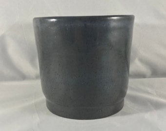 Dark Blue Stoneware Bowl/Vase