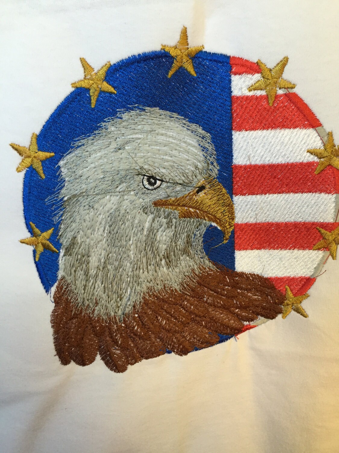 Gorra Acrílica Negra Bordada Ajustable Con Bandera De Estados Unidos (KYS), Multi