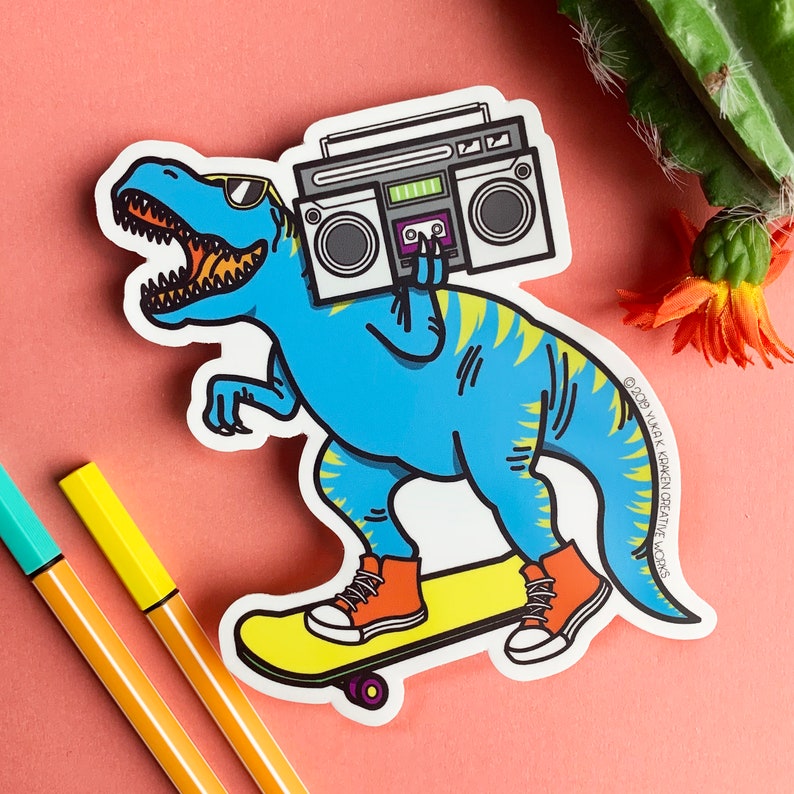 t rex stickers