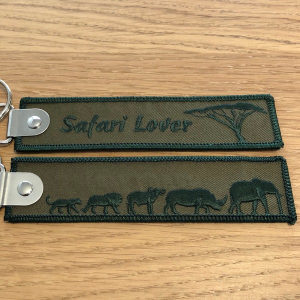 Porte-clé Keyring "Safari Lover"