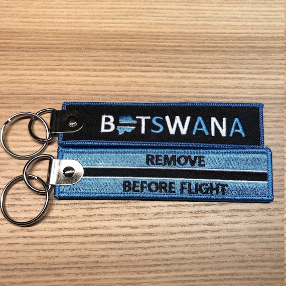 Remove Before Flight – Porte-clés flamme 100% sur-mesure