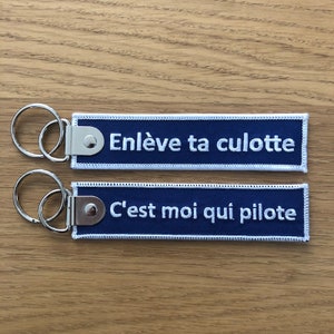 Keyring &quot;Take off your panties, I&#39;m in charge&quot;