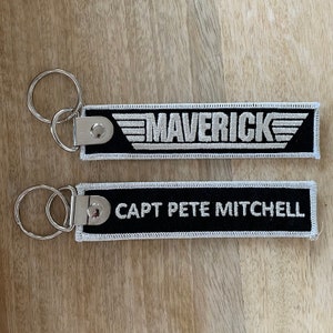 Keyring key ring "Maverick - Capt Pete Mitchell"