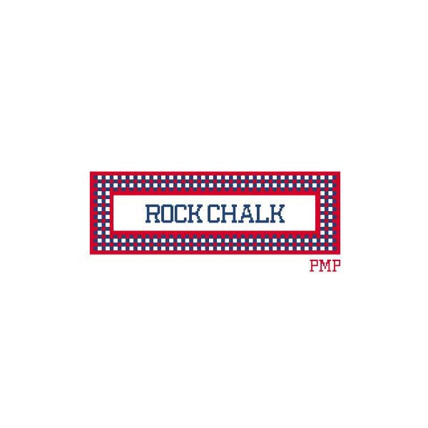 Toppa Ricamata Iron-on Kansas University Jayhawks, 3 X 2.75 Pollici
