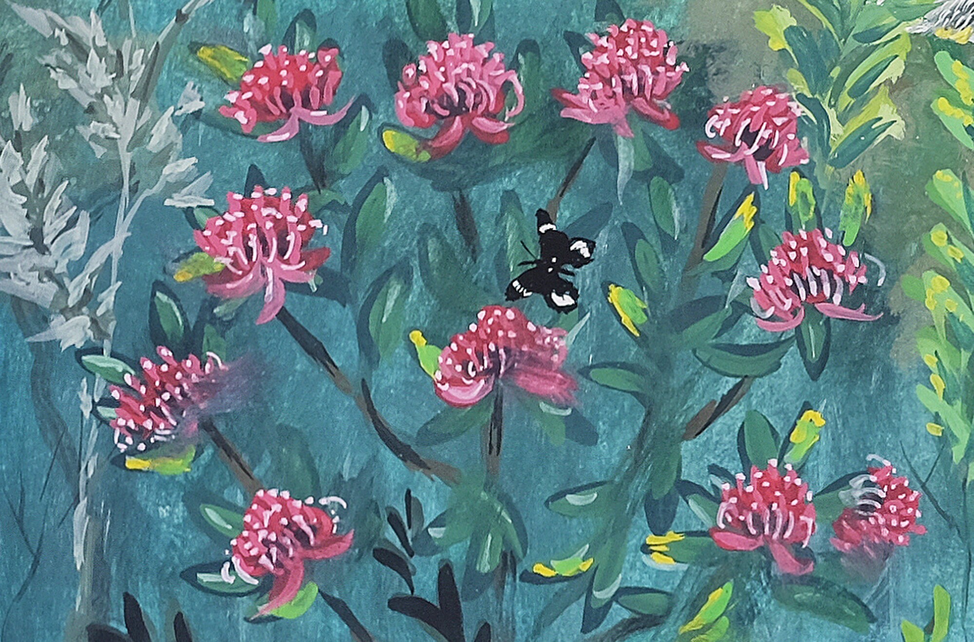 Australian Paradise / Artwork / Wall Art / Koala / Art / Etsy