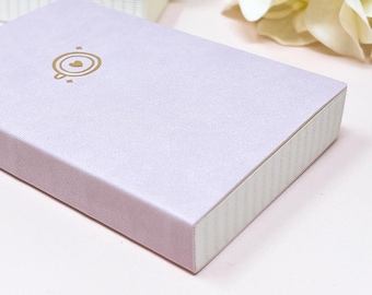 Purple Passport Size | Ink-it Grid Notebook | 544 Page | Tomoe River Paper | Fountain Pen