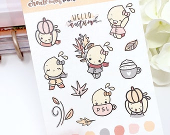 C02 | Fall Doodles | Planner Stickers