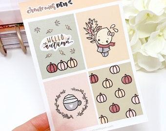 C06 | Fall Planner Stickers (Full Boxes)