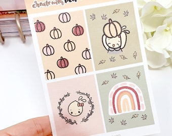 C05 | Fall Planner Stickers (Full Boxes)