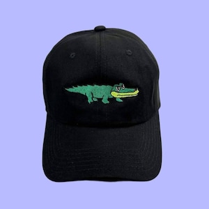 King Gizzard black dad hat