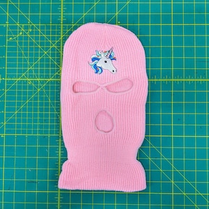 Spring Break Ski Mask Light Pink Custom Balaclava
