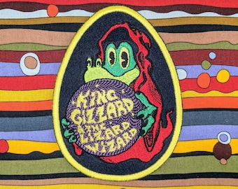 King Gizzard and the Lizard Wizard Patch 5"x3.8" Gizzfest