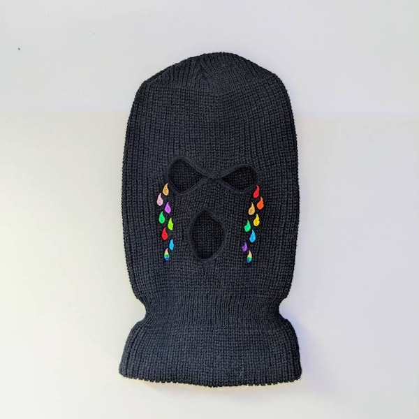 Ski Mask Black Custom Balaclava