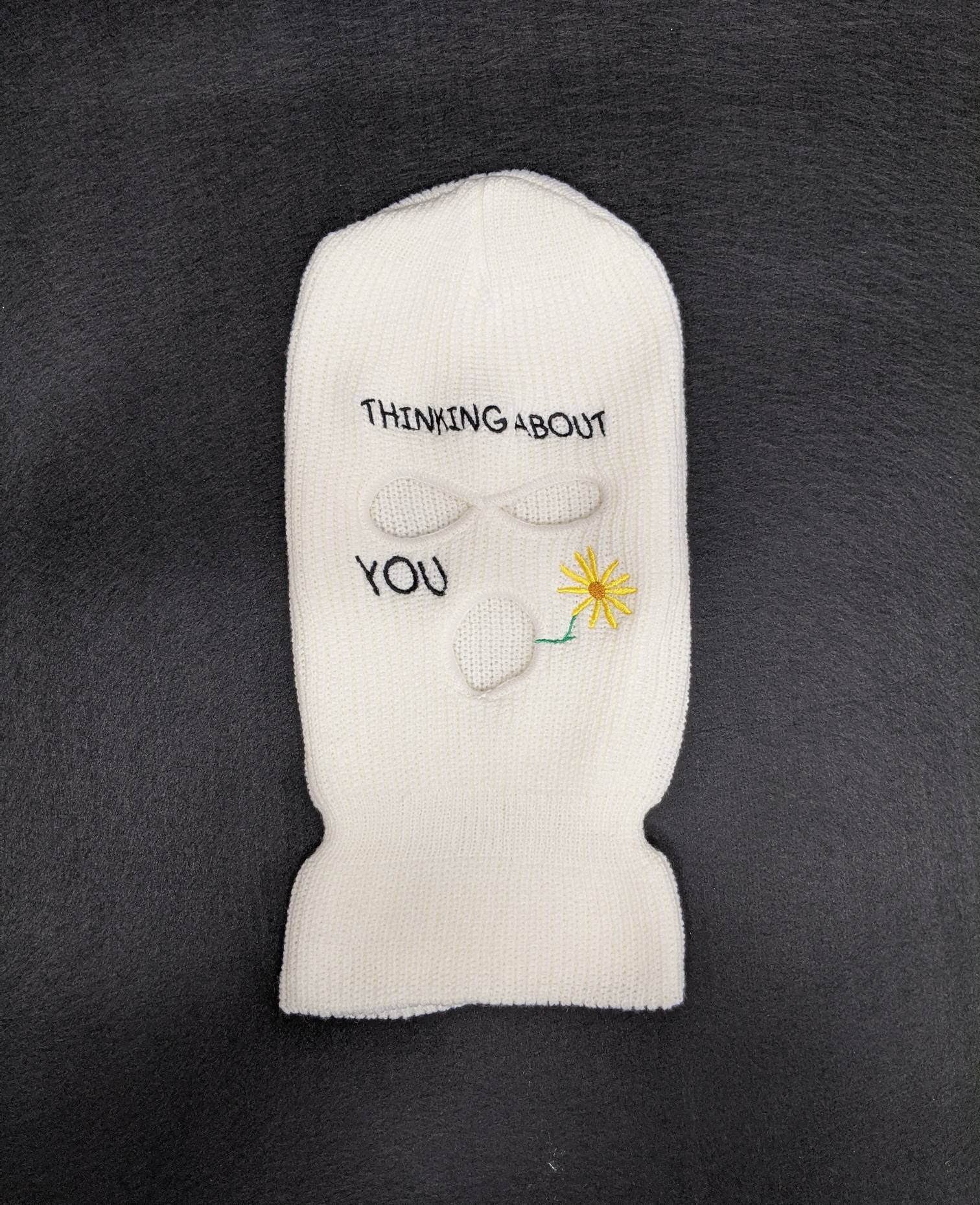 Custom Ski Mask White Balaclava Etsy