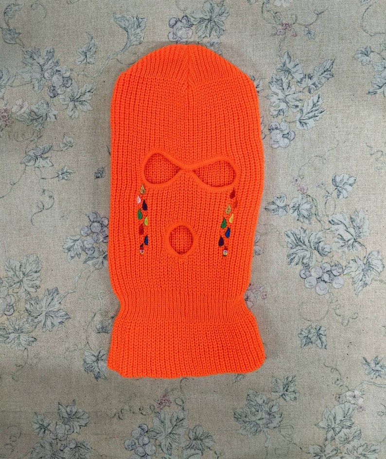 BALACLAVA SYBEL SNOWFLAKE HIBISCUS ORANGE main image 0