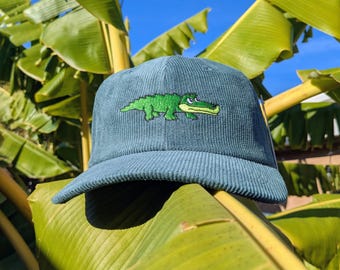 King Gizzard Hat Green Corduroy