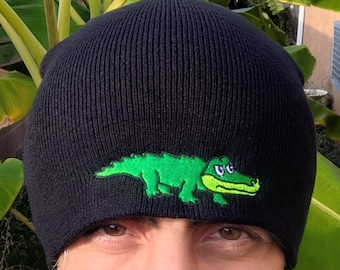 King Gizzard hat skully beanie knit skull cap