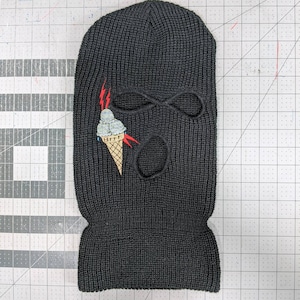 Eistüte Ski Maske Guwop Tattoo Balaclava