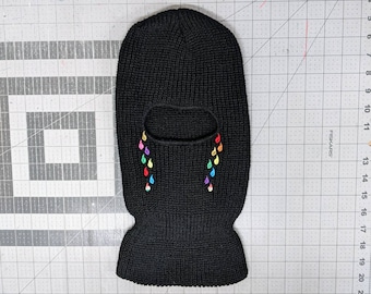 1-hole ski mask custom no-mouth balaclava