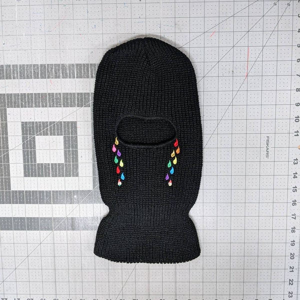 1-hole ski mask custom no-mouth balaclava