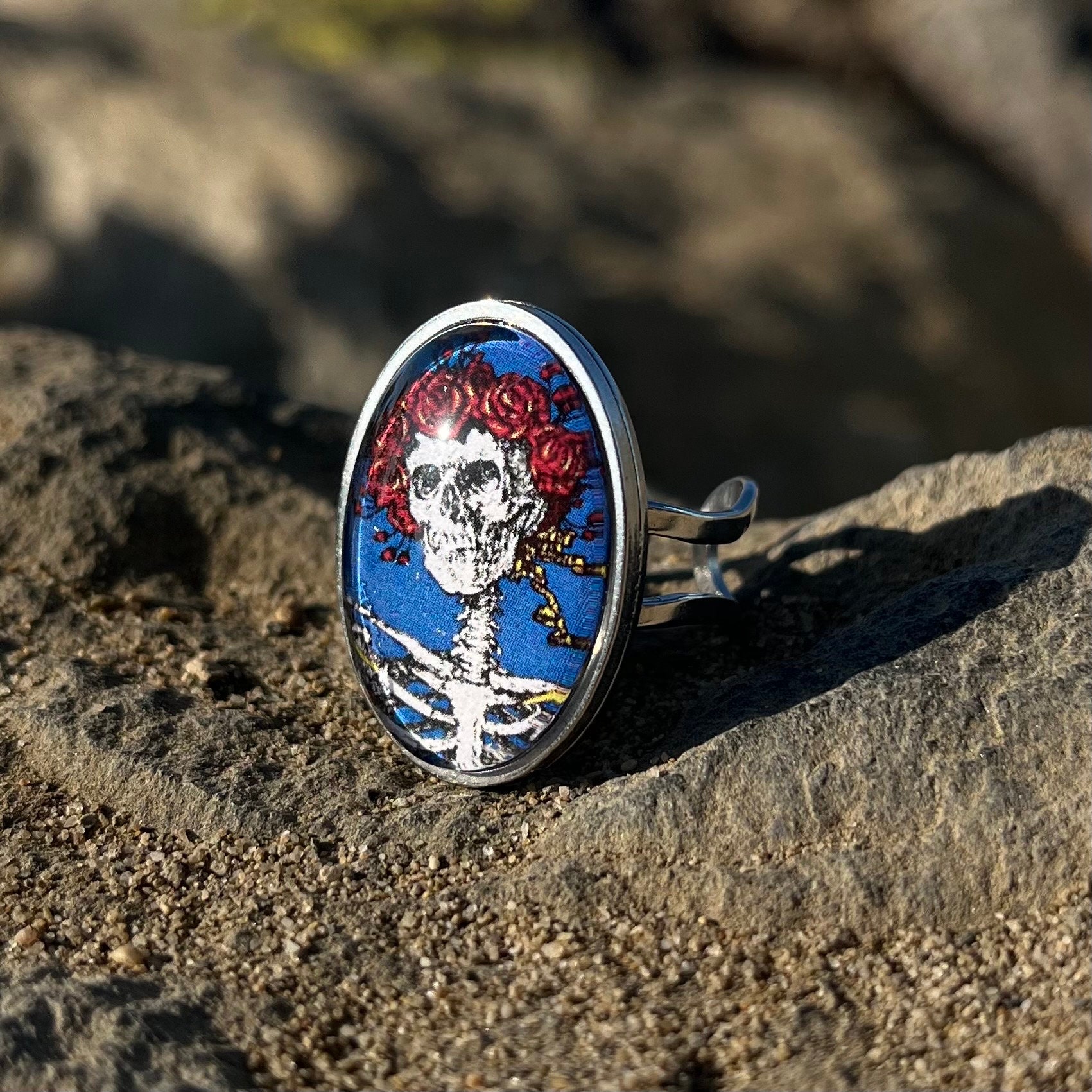 Grateful dead ring - Etsy 日本