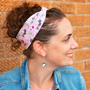 Floral Buffalo headband, Buffalo NY, Girl&#39;s Headband, Kid&#39;s Headband, Women&#39;s Headband, Buffalove, Bison Headband, Buffalo Gift