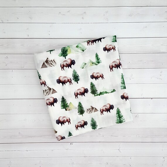 buffalo swaddle blanket