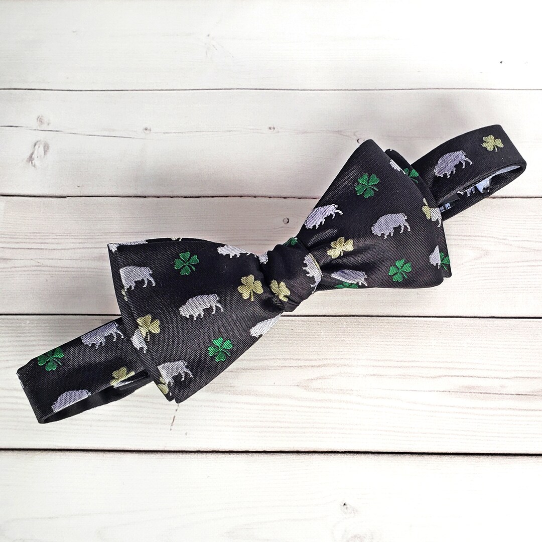Buffalo Irish Bow Tie Buffalo Irish Neck Tie Irish Gift Etsy