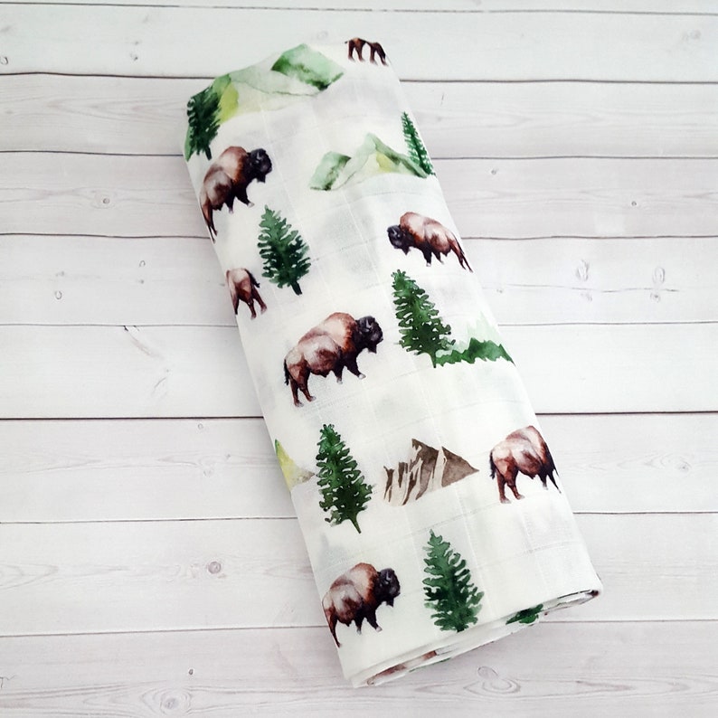 Buffalo Swaddle Swaddle Blanket Buffalo NY Baby Blanket | Etsy