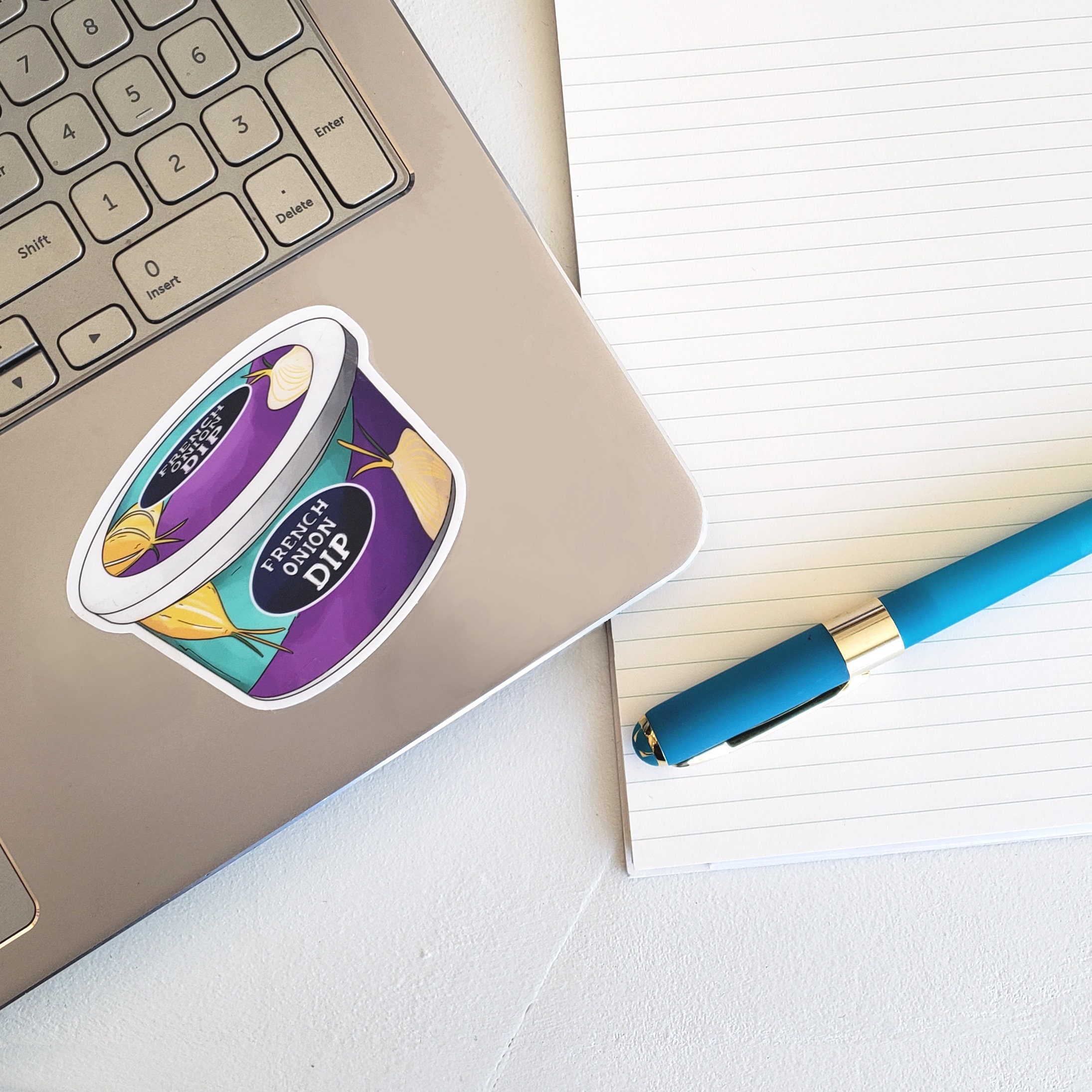French Onion Dip Magnet, French Onion Dip Sticker, Chips and Dip ...