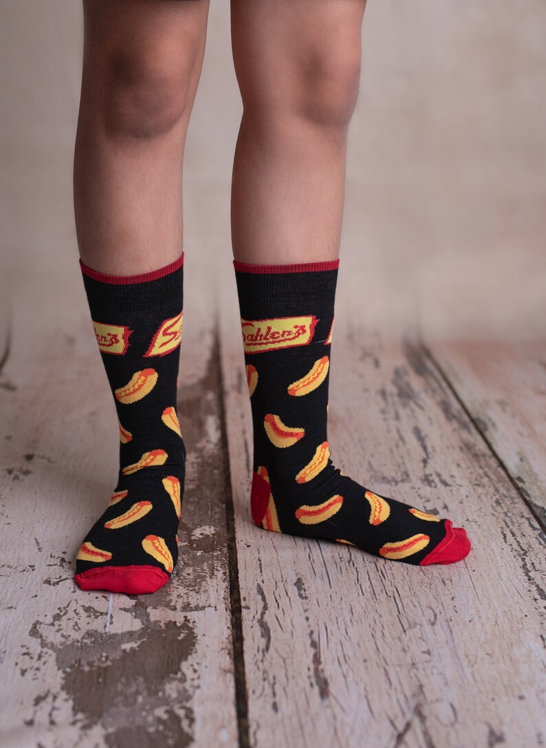 Sahlen's Hot Dog Socks Hot Dog Socks Buffalo NY Etsy