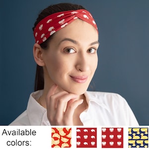 Dyngus Day Headband, Polish headband, Buffalo NY, Cleveland, Buffalo Gift, Pittsburgh, Buffalove, Pierogi, Butter Lamb, Polish Eagle
