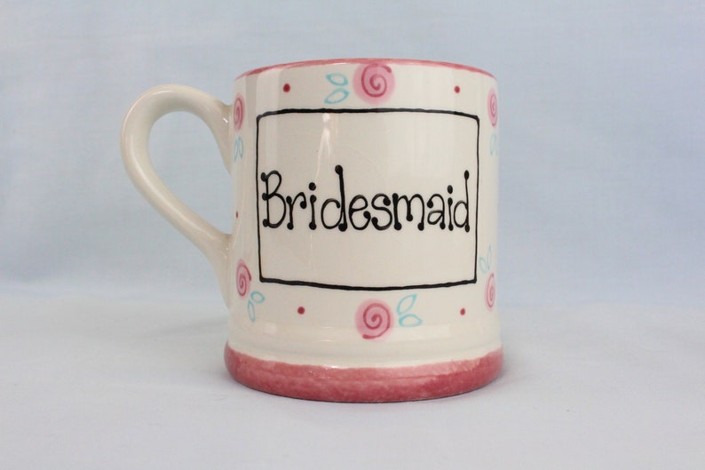 Best Mug Personalised Ceramic, Pottery, Gift, Unique Present, Valentine's Day, Mother's Day, Father's Day, Mum, Girlfriend, Nan, Wife image 5