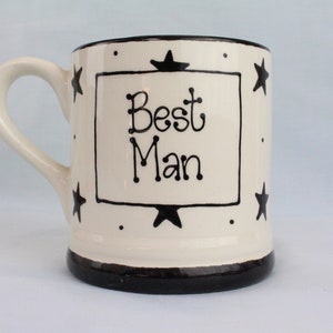 Best Mug Personalised Ceramic, Pottery, Gift, Unique Present, Valentine's Day, Mother's Day, Father's Day, Mum, Girlfriend, Nan, Wife image 4