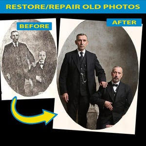 Restore old or damaged photos