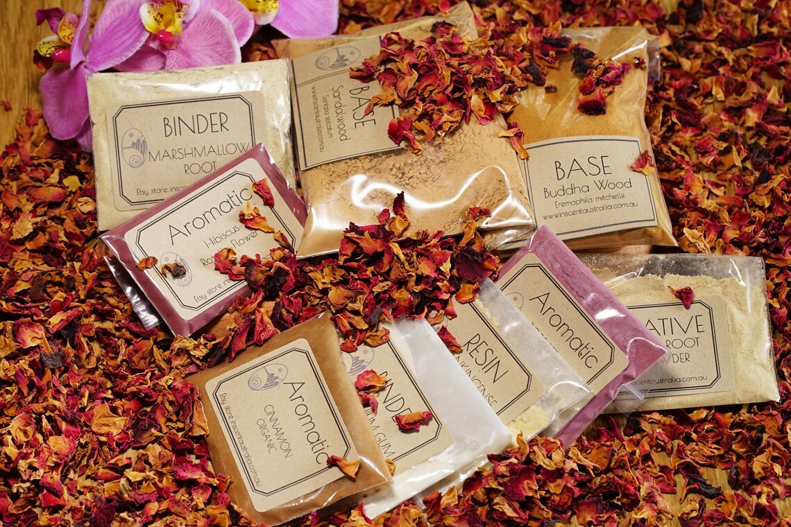 Incense Making Kit Make Your Own Natural Incense Making DIY Etsy Australia